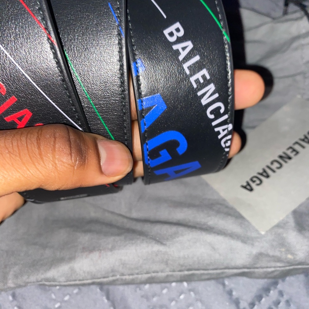 Real authentic brand new Balenciaga men’s belt - Picture 2 of 3